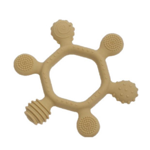 Gamberritos szilikon rágóka - Sárga