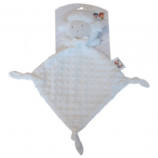 Gamberritos szundikendő buborékos - bárány fehér