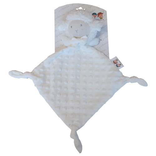 Gamberritos szundikendő buborékos - bárány fehér