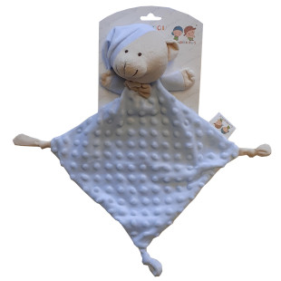 Gamberritos szundikendő buborékos - maci kék - 9353