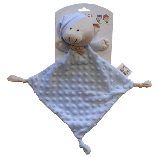 Gamberritos szundikendő buborékos - maci kék - 9353