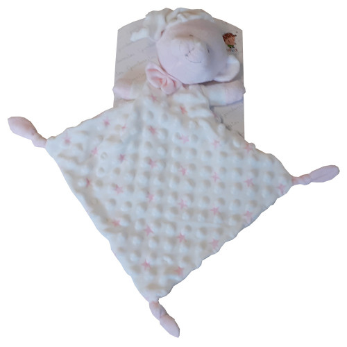 Gamberritos szundikendő buborékos - maci rózsaszín