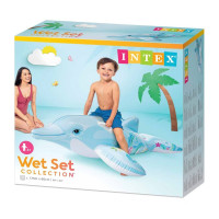 Felfújható-lovagló delfin