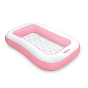 Intex medence szögletes rózsaszín