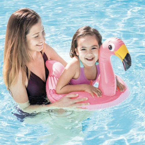 Állatfejes úszógumi - flamingó