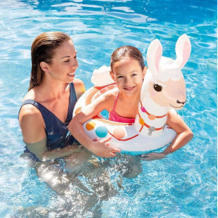 Állatfejes úszógumi - láma