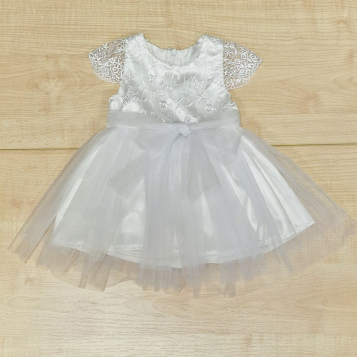 Kids Klub bébi keresztelőruha boleróval - Fehér