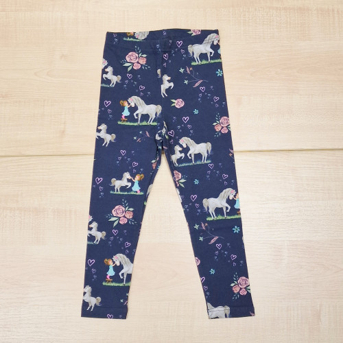 Cicanadrág - Sötétkék lovacskák