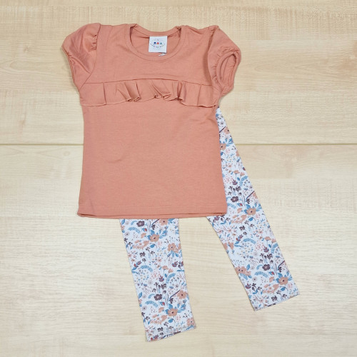 Lányka együttes - Fodros virágos