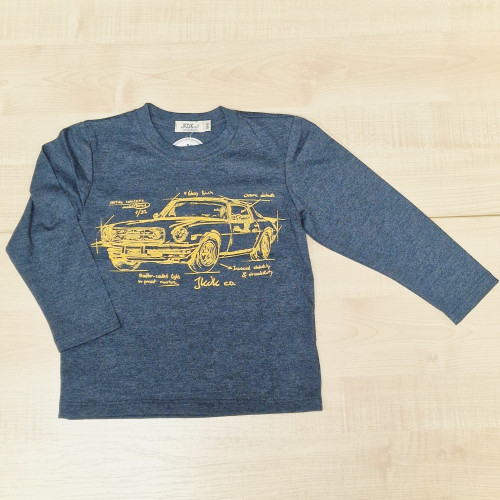 Fiú póló - Farmerkék autó