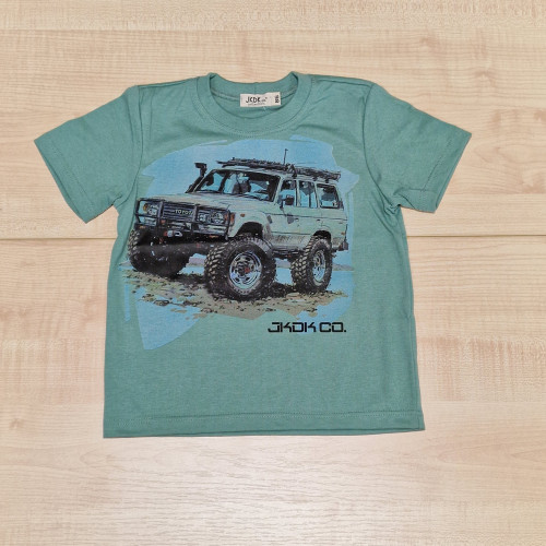 Fiú póló - Zöld Toyota