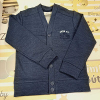 Kids klub fiú kardigán - kék bolyhos