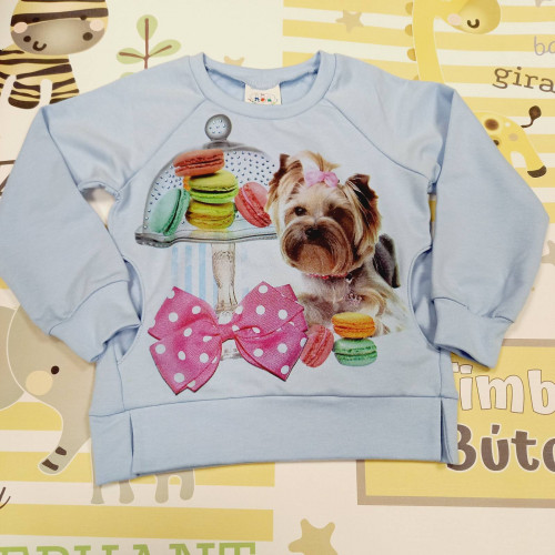 Kids klub lányka felső - világoskék yorkie