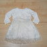 Kids Klub bébi keresztelőruha boleróval - Nyers