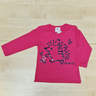 Lányka póló - Pink süni