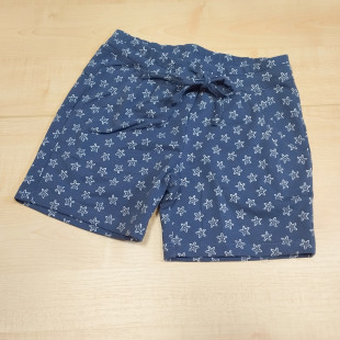 Lányka short - Sötétkék csillagok