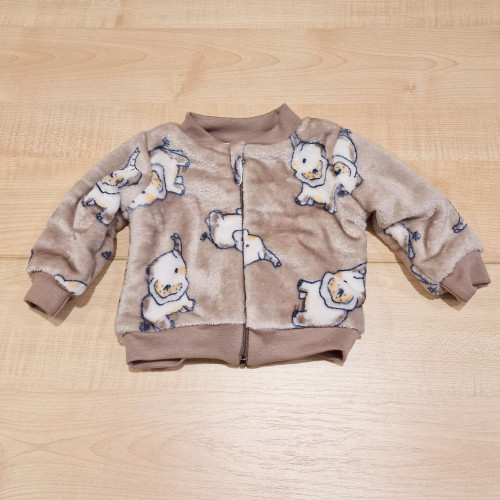 Pihe-puha bébi felső - Bézs fáncsi