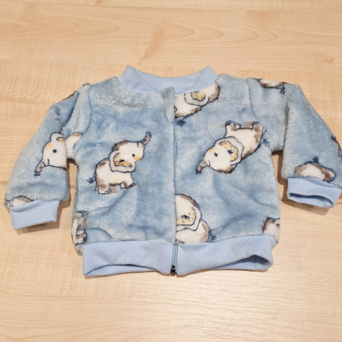 Pihe-puha bébi felső - Kék fáncsi