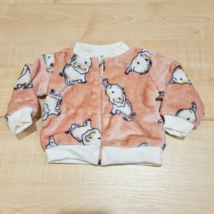 Pihe-puha bébi felső - Rózsaszín fáncsi