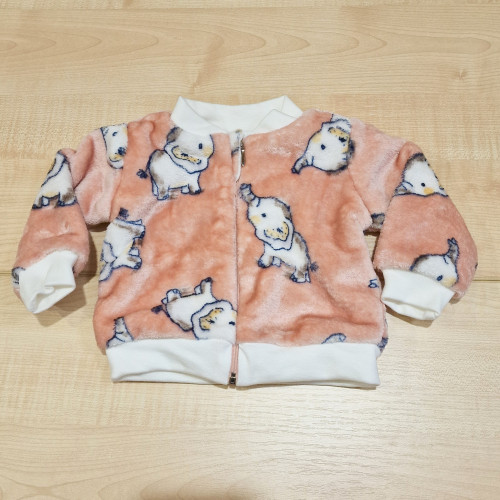 Pihe-puha bébi felső - Rózsaszín fáncsi