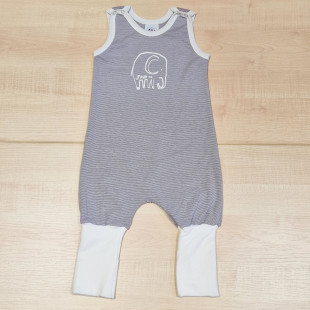 Tipegő hálózsák - Pamut csíkos elefánt