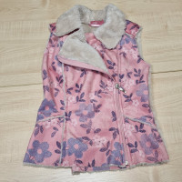 Velúr lányka mellény