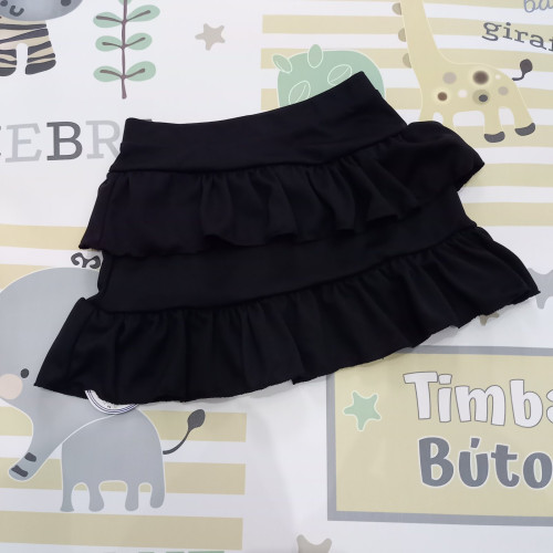 Kids Klub fekete szoknya fodros