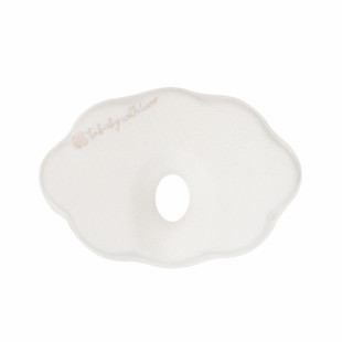 Kikkaboo laposfejűség elleni párna - fehér felhő