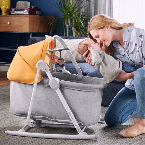 Kinderkraft Unimo 5 funkciós bölcső - Okker