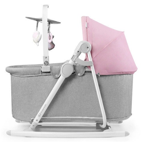 Kinderkraft Unimo 5 funkciós bölcső - Rózsaszín
