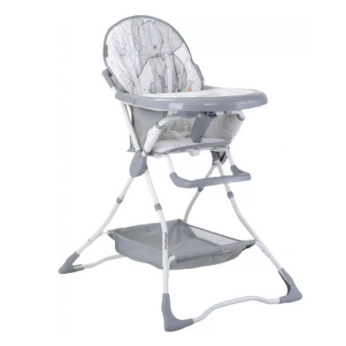 Lorelli Bonbon etetőszék - Cloud Grey Elephant