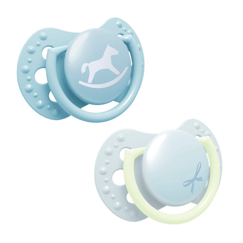 Lovi nyugtató cumi - Baby Shower - Babakék 0-2