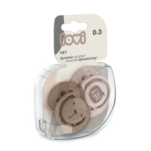 Lovi nyugtató cumi - HEY púder 0-3