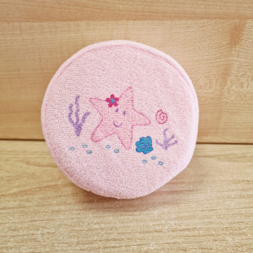 Baba fürdőszivacs duo - rózsaszín