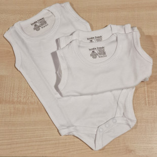 Body szett ujjatlan fehér