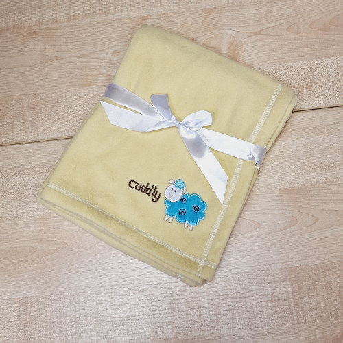 Polár takaró - sárga