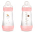 Mam Anti-Colic cumisüveg 4+ Babarózsaszín