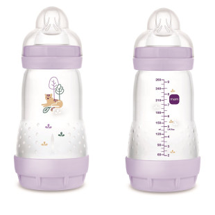 Mam Anti-colic Matt cumisüveg 260 ml Lila