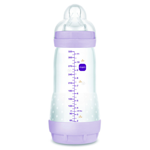Mam Anti-colic Matt cumisüveg 320 ml - Lila