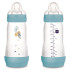 Mam Anti-colic Matt cumisüveg 320 ml Türkiz