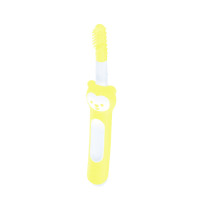 Mam Massaging Brush masszírozó és tisztító kefe - Sárga