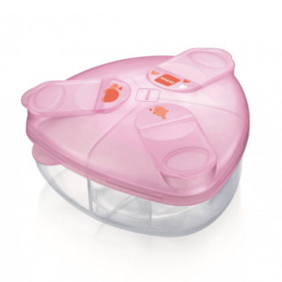 Mam Milk Powder Box tápszeradagoló - Rózsaszín