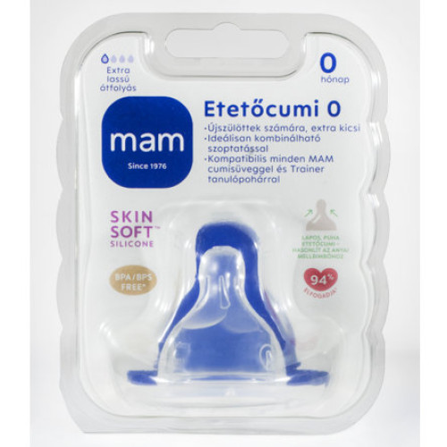 Mam etetőcumi 0+ 0