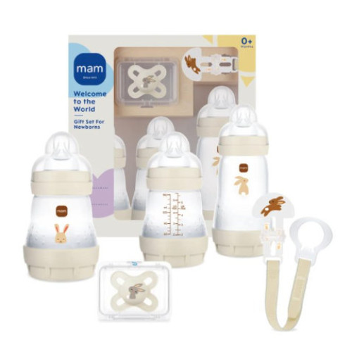 Mam újszülött ajándékszett - Szürke