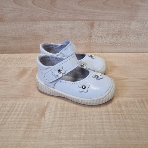 Maus félcipő Z26 - Fehér virág