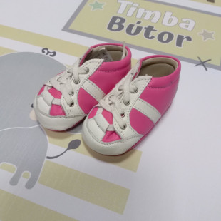 Maus kocsicipő pink-fehér 16