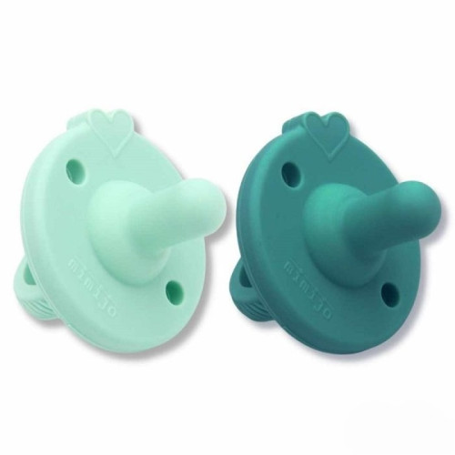 Mimijo szilikon rágcsacumik - Zöld-menta