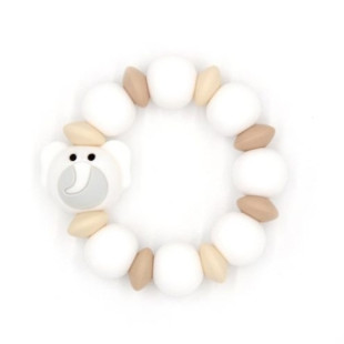 Mimijo szilikon rágóka - Fehér