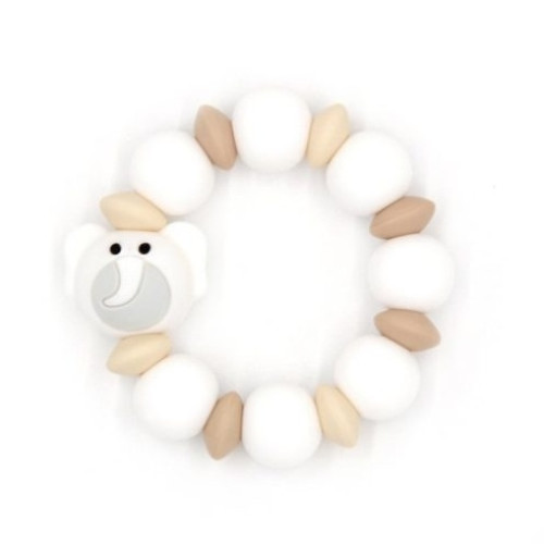 Mimijo szilikon rágóka - Fehér