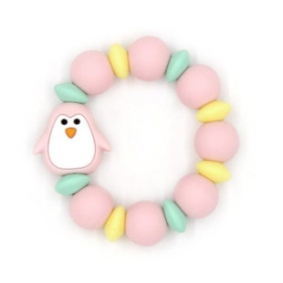 Mimijo szilikon rágóka - Rózsaszín